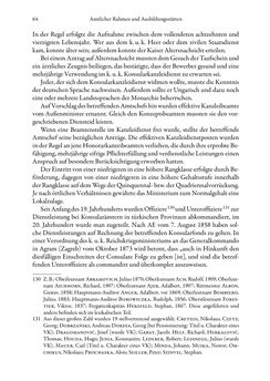 Bild der Seite - 64 - in Die effektiven Konsuln Österreich(-Ungarns) von 1825-1918 - Ihre Ausbildung, Arbeitsverhältnisse und Biografien