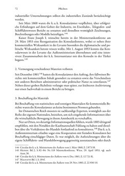 Bild der Seite - 72 - in Die effektiven Konsuln Österreich(-Ungarns) von 1825-1918 - Ihre Ausbildung, Arbeitsverhältnisse und Biografien