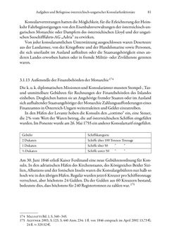 Bild der Seite - 81 - in Die effektiven Konsuln Österreich(-Ungarns) von 1825-1918 - Ihre Ausbildung, Arbeitsverhältnisse und Biografien
