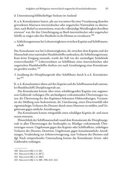 Bild der Seite - 83 - in Die effektiven Konsuln Österreich(-Ungarns) von 1825-1918 - Ihre Ausbildung, Arbeitsverhältnisse und Biografien