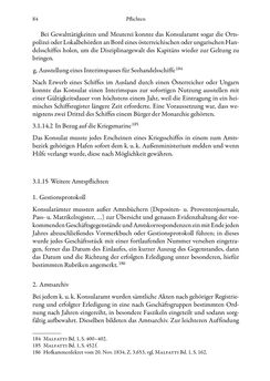 Bild der Seite - 84 - in Die effektiven Konsuln Österreich(-Ungarns) von 1825-1918 - Ihre Ausbildung, Arbeitsverhältnisse und Biografien