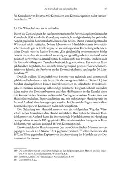 Bild der Seite - 87 - in Die effektiven Konsuln Österreich(-Ungarns) von 1825-1918 - Ihre Ausbildung, Arbeitsverhältnisse und Biografien