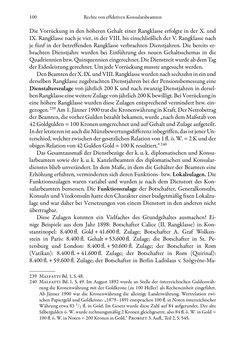 Bild der Seite - 100 - in Die effektiven Konsuln Österreich(-Ungarns) von 1825-1918 - Ihre Ausbildung, Arbeitsverhältnisse und Biografien
