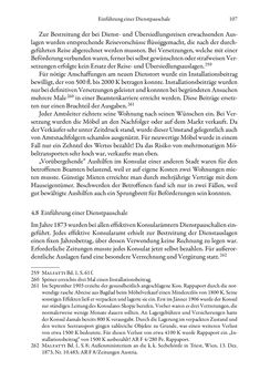 Image of the Page - 107 - in Die effektiven Konsuln Österreich(-Ungarns) von 1825-1918 - Ihre Ausbildung, Arbeitsverhältnisse und Biografien