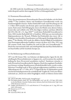 Image of the Page - 117 - in Die effektiven Konsuln Österreich(-Ungarns) von 1825-1918 - Ihre Ausbildung, Arbeitsverhältnisse und Biografien