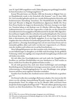 Image of the Page - 124 - in Die effektiven Konsuln Österreich(-Ungarns) von 1825-1918 - Ihre Ausbildung, Arbeitsverhältnisse und Biografien
