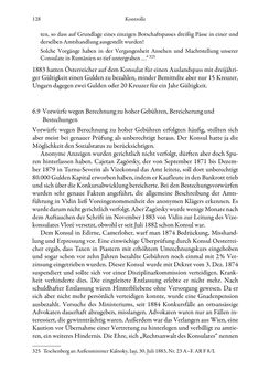 Image of the Page - 128 - in Die effektiven Konsuln Österreich(-Ungarns) von 1825-1918 - Ihre Ausbildung, Arbeitsverhältnisse und Biografien