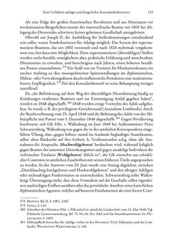 Bild der Seite - 153 - in Die effektiven Konsuln Österreich(-Ungarns) von 1825-1918 - Ihre Ausbildung, Arbeitsverhältnisse und Biografien