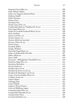 Image of the Page - 167 - in Die effektiven Konsuln Österreich(-Ungarns) von 1825-1918 - Ihre Ausbildung, Arbeitsverhältnisse und Biografien