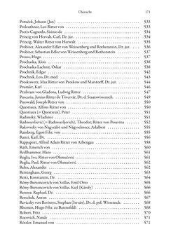 Image of the Page - 171 - in Die effektiven Konsuln Österreich(-Ungarns) von 1825-1918 - Ihre Ausbildung, Arbeitsverhältnisse und Biografien