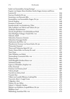Image of the Page - 174 - in Die effektiven Konsuln Österreich(-Ungarns) von 1825-1918 - Ihre Ausbildung, Arbeitsverhältnisse und Biografien