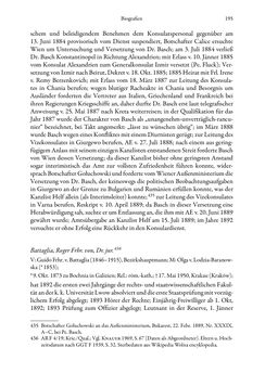 Bild der Seite - 195 - in Die effektiven Konsuln Österreich(-Ungarns) von 1825-1918 - Ihre Ausbildung, Arbeitsverhältnisse und Biografien