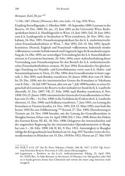 Bild der Seite - 200 - in Die effektiven Konsuln Österreich(-Ungarns) von 1825-1918 - Ihre Ausbildung, Arbeitsverhältnisse und Biografien