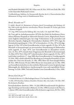 Image of the Page - 201 - in Die effektiven Konsuln Österreich(-Ungarns) von 1825-1918 - Ihre Ausbildung, Arbeitsverhältnisse und Biografien