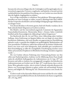 Bild der Seite - 233 - in Die effektiven Konsuln Österreich(-Ungarns) von 1825-1918 - Ihre Ausbildung, Arbeitsverhältnisse und Biografien