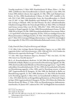 Image of the Page - 239 - in Die effektiven Konsuln Österreich(-Ungarns) von 1825-1918 - Ihre Ausbildung, Arbeitsverhältnisse und Biografien