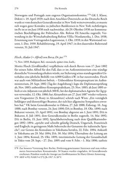 Image of the Page - 270 - in Die effektiven Konsuln Österreich(-Ungarns) von 1825-1918 - Ihre Ausbildung, Arbeitsverhältnisse und Biografien