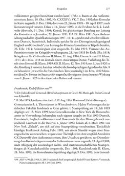 Image of the Page - 277 - in Die effektiven Konsuln Österreich(-Ungarns) von 1825-1918 - Ihre Ausbildung, Arbeitsverhältnisse und Biografien