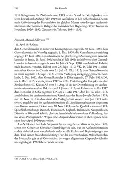 Image of the Page - 280 - in Die effektiven Konsuln Österreich(-Ungarns) von 1825-1918 - Ihre Ausbildung, Arbeitsverhältnisse und Biografien