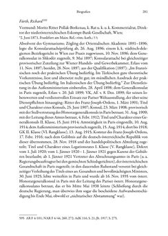 Image of the Page - 281 - in Die effektiven Konsuln Österreich(-Ungarns) von 1825-1918 - Ihre Ausbildung, Arbeitsverhältnisse und Biografien