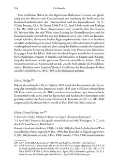 Image of the Page - 284 - in Die effektiven Konsuln Österreich(-Ungarns) von 1825-1918 - Ihre Ausbildung, Arbeitsverhältnisse und Biografien