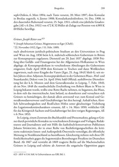 Image of the Page - 299 - in Die effektiven Konsuln Österreich(-Ungarns) von 1825-1918 - Ihre Ausbildung, Arbeitsverhältnisse und Biografien