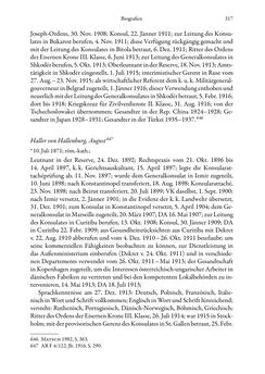 Image of the Page - 317 - in Die effektiven Konsuln Österreich(-Ungarns) von 1825-1918 - Ihre Ausbildung, Arbeitsverhältnisse und Biografien