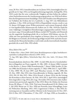 Image of the Page - 328 - in Die effektiven Konsuln Österreich(-Ungarns) von 1825-1918 - Ihre Ausbildung, Arbeitsverhältnisse und Biografien