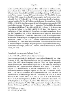 Bild der Seite - 331 - in Die effektiven Konsuln Österreich(-Ungarns) von 1825-1918 - Ihre Ausbildung, Arbeitsverhältnisse und Biografien