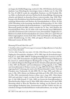 Bild der Seite - 338 - in Die effektiven Konsuln Österreich(-Ungarns) von 1825-1918 - Ihre Ausbildung, Arbeitsverhältnisse und Biografien