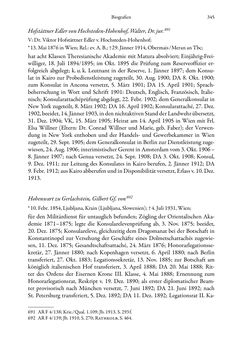 Bild der Seite - 345 - in Die effektiven Konsuln Österreich(-Ungarns) von 1825-1918 - Ihre Ausbildung, Arbeitsverhältnisse und Biografien