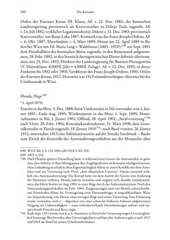 Bild der Seite - 350 - in Die effektiven Konsuln Österreich(-Ungarns) von 1825-1918 - Ihre Ausbildung, Arbeitsverhältnisse und Biografien