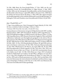 Bild der Seite - 363 - in Die effektiven Konsuln Österreich(-Ungarns) von 1825-1918 - Ihre Ausbildung, Arbeitsverhältnisse und Biografien