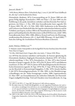 Bild der Seite - 364 - in Die effektiven Konsuln Österreich(-Ungarns) von 1825-1918 - Ihre Ausbildung, Arbeitsverhältnisse und Biografien