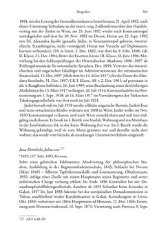 Bild der Seite - 365 - in Die effektiven Konsuln Österreich(-Ungarns) von 1825-1918 - Ihre Ausbildung, Arbeitsverhältnisse und Biografien