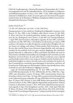 Bild der Seite - 370 - in Die effektiven Konsuln Österreich(-Ungarns) von 1825-1918 - Ihre Ausbildung, Arbeitsverhältnisse und Biografien