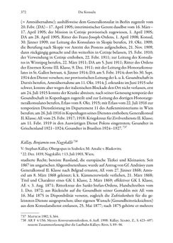Image of the Page - 372 - in Die effektiven Konsuln Österreich(-Ungarns) von 1825-1918 - Ihre Ausbildung, Arbeitsverhältnisse und Biografien