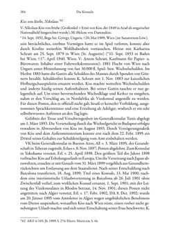Image of the Page - 384 - in Die effektiven Konsuln Österreich(-Ungarns) von 1825-1918 - Ihre Ausbildung, Arbeitsverhältnisse und Biografien
