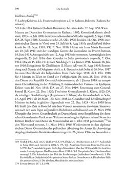 Image of the Page - 390 - in Die effektiven Konsuln Österreich(-Ungarns) von 1825-1918 - Ihre Ausbildung, Arbeitsverhältnisse und Biografien