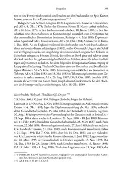 Image of the Page - 395 - in Die effektiven Konsuln Österreich(-Ungarns) von 1825-1918 - Ihre Ausbildung, Arbeitsverhältnisse und Biografien
