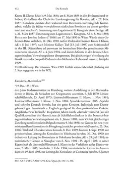 Image of the Page - 412 - in Die effektiven Konsuln Österreich(-Ungarns) von 1825-1918 - Ihre Ausbildung, Arbeitsverhältnisse und Biografien