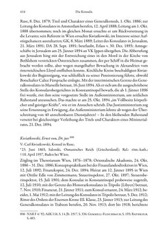 Image of the Page - 414 - in Die effektiven Konsuln Österreich(-Ungarns) von 1825-1918 - Ihre Ausbildung, Arbeitsverhältnisse und Biografien