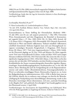 Image of the Page - 426 - in Die effektiven Konsuln Österreich(-Ungarns) von 1825-1918 - Ihre Ausbildung, Arbeitsverhältnisse und Biografien