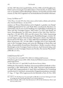 Image of the Page - 434 - in Die effektiven Konsuln Österreich(-Ungarns) von 1825-1918 - Ihre Ausbildung, Arbeitsverhältnisse und Biografien