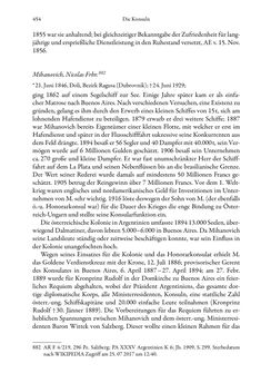 Bild der Seite - 454 - in Die effektiven Konsuln Österreich(-Ungarns) von 1825-1918 - Ihre Ausbildung, Arbeitsverhältnisse und Biografien