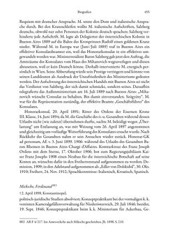 Bild der Seite - 455 - in Die effektiven Konsuln Österreich(-Ungarns) von 1825-1918 - Ihre Ausbildung, Arbeitsverhältnisse und Biografien