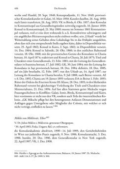 Image of the Page - 456 - in Die effektiven Konsuln Österreich(-Ungarns) von 1825-1918 - Ihre Ausbildung, Arbeitsverhältnisse und Biografien