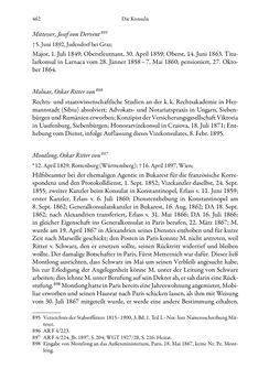 Image of the Page - 462 - in Die effektiven Konsuln Österreich(-Ungarns) von 1825-1918 - Ihre Ausbildung, Arbeitsverhältnisse und Biografien