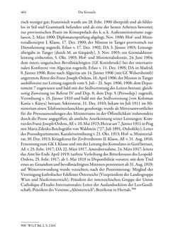 Image of the Page - 464 - in Die effektiven Konsuln Österreich(-Ungarns) von 1825-1918 - Ihre Ausbildung, Arbeitsverhältnisse und Biografien
