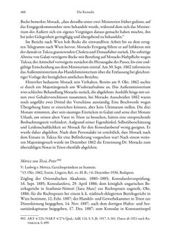 Image of the Page - 466 - in Die effektiven Konsuln Österreich(-Ungarns) von 1825-1918 - Ihre Ausbildung, Arbeitsverhältnisse und Biografien
